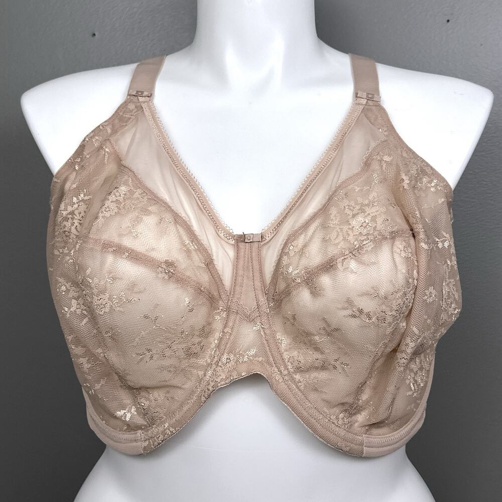 New Goddess Verity Underwire Bra 44K Fawn Beige Full Coverage NWT GD700205